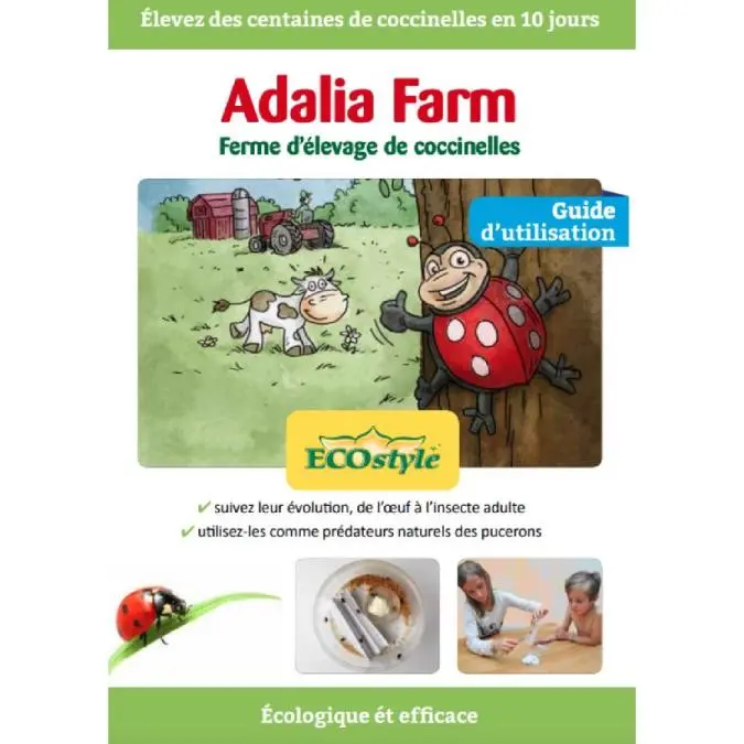 Adalia Farm (Ferme d´élevage de coccinelles) Ecostyle BIO : plus dispo en 2025