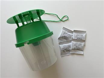 Piège à phéromones mineuse du marronnier 1 trechterval + 4 capsules Ecostyle BIO