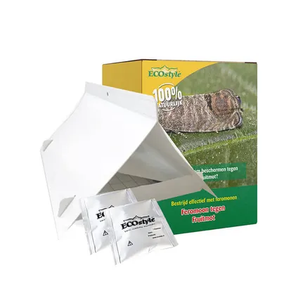 Piège à phéromones carpocapse 1 deltaval + 3 capsules Ecostyle BIO