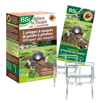 Piège à taupes BSI adieu la taupe