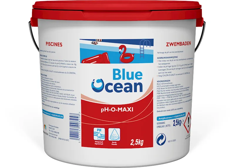 [102154] PH o Maxi 2.5 kg  Blue Ocean ** pour remonter le Ph **