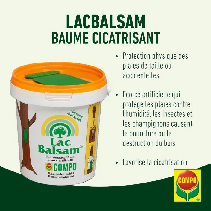 [122850] Compo lacbalsam 1 kg Baume cicatrisant