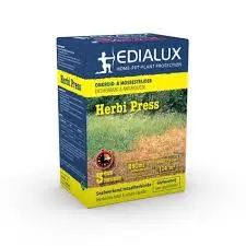 Herbi Press 250 ml Edialux ** Herbicide et anti-mousse total sans Glyphosate **