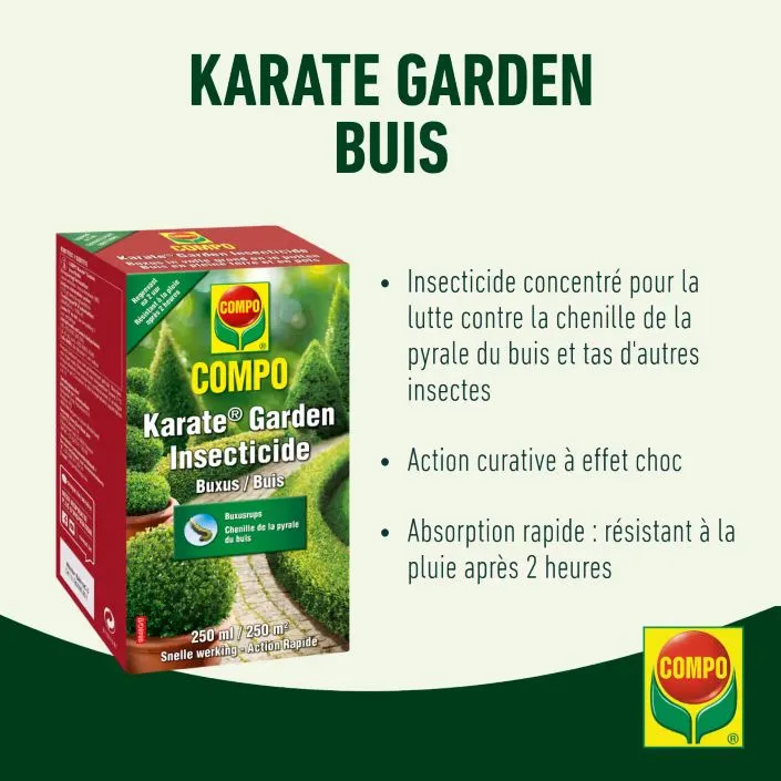 [141862] Compo Karate 250 ml Buis et autres plantes . Concentré