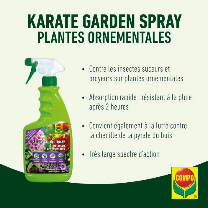[142674] Compo Karate légumes - fruits 750 ml spray Prêt à l´emploi