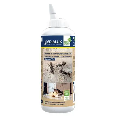 Edialux Diatomée DP BIO contre Fourmis et Insectes Rampants 200 gr.