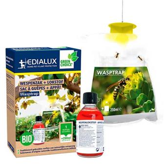 Sac à guêpes + attractif BIO Kit Complet Wasptrap Edialux