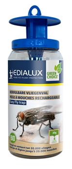 [144269] Easy Fly Piège à mouche + 1 appat inclus Rechargeable Edialux