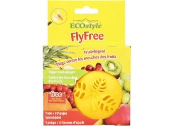 Ecostyle piège BIO contre mouchettes des fruits + 2 falcons