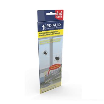 Bandes adhésives anti-mouches 6 pc + 6 pc gratuites