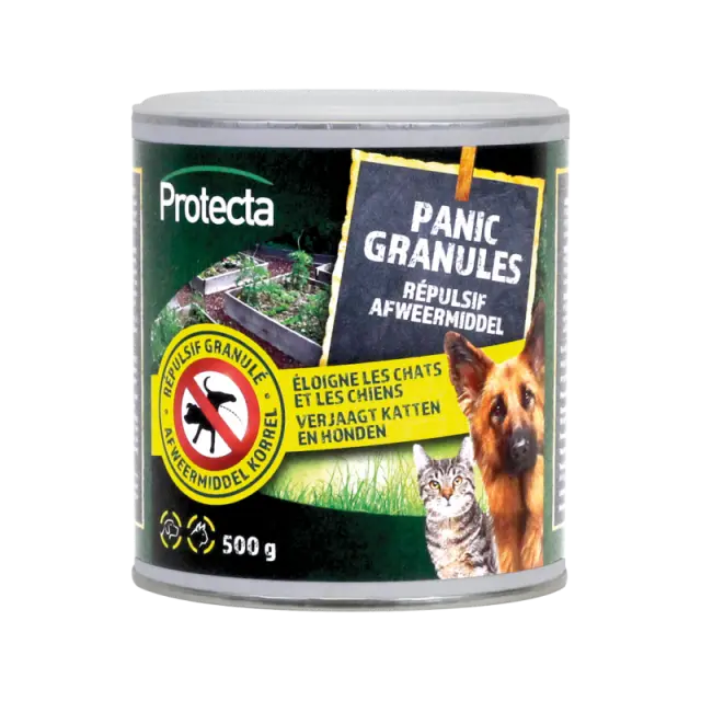 Panic granulés Répulsif chiens et chats 500 g