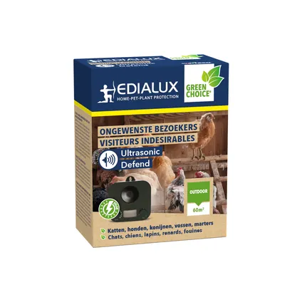 Ultrasonic Visiteurs indésirables Solar +/- 60M²