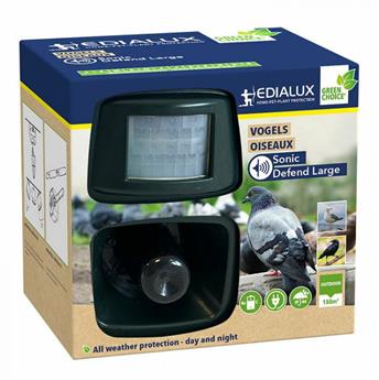 Sonic Defend large Contre les Oiseaux, pigeons, mouettes, etc. Edialux