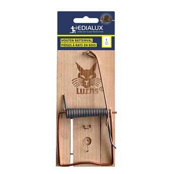 Piege à Rats bois Edialux  1 pc ** Simple et efficace **