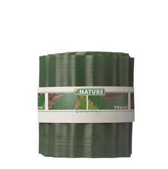Bordure ondulée PVC H20 cm L9 m vert