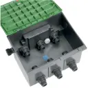 Gardena Regard bloc 3 Voies électro-vannes (non fournies)