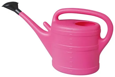 [136577] Arrosoir 10 l plastique Rose + pomme