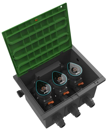 [139877] Gardena bloc 3 Voies électro-vannes Bluetooth 9 VPromo pack