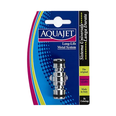 Coupleur Raccord métal pour 2 Tuyaux (340B)