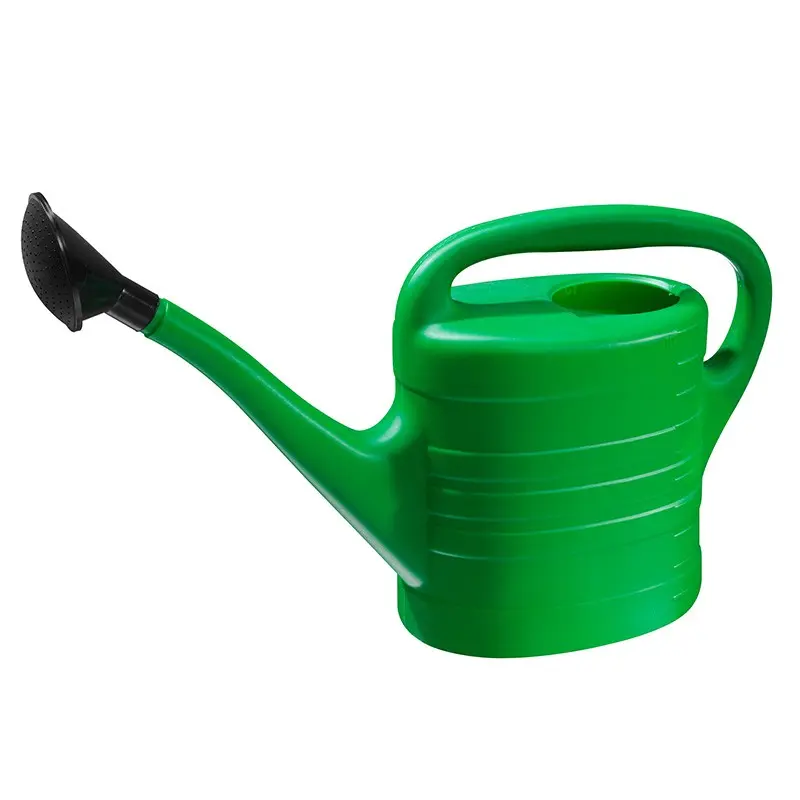 [143659] Arrosoir 10 litres plastique Vert Pomme avec pomme d´arrosage incluse Outside
