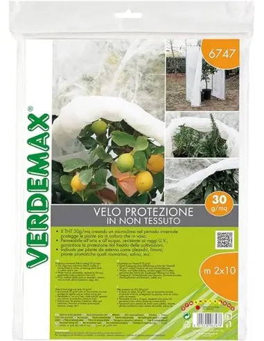 Voile hiver blanc 2 / 10 m 30 gr/M²