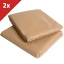 Voile hiver beige 1.5 / 5 m 35 gr/M² * 2 pc