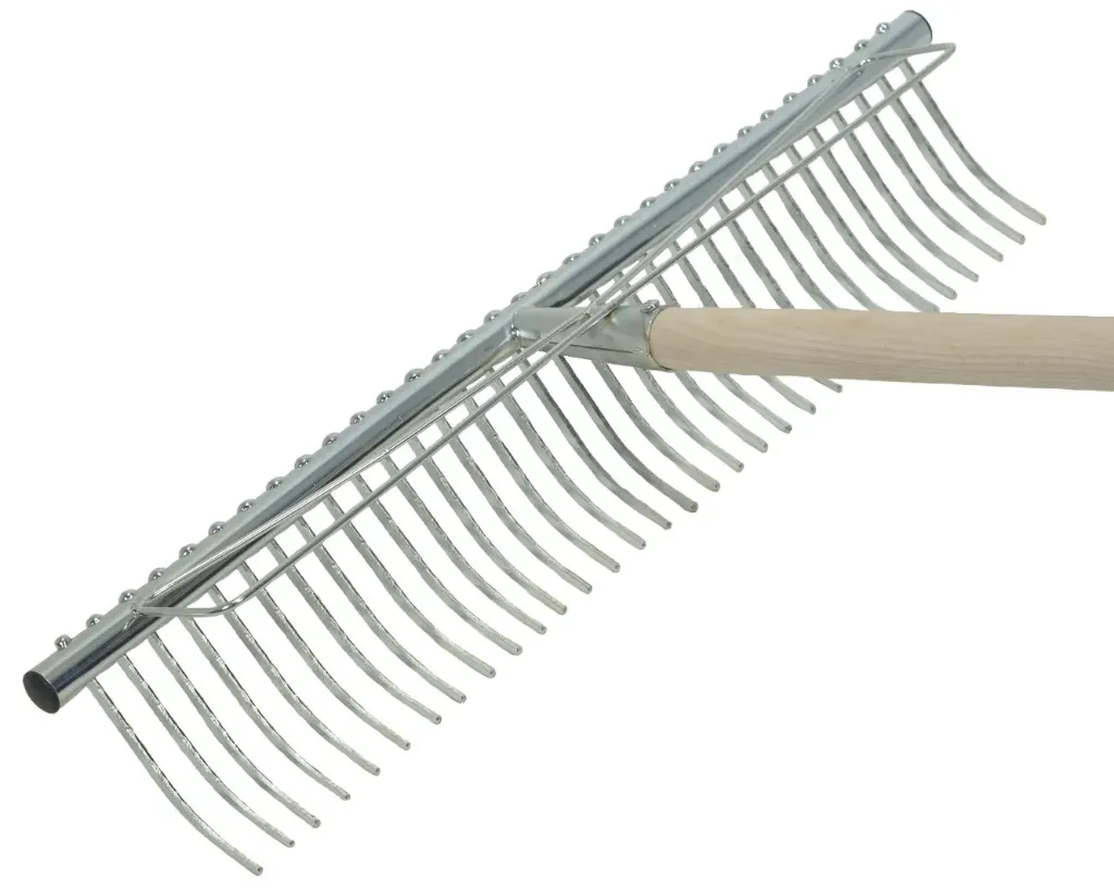 [122624] Rateau à gazon 80 cm avec manche DPYP