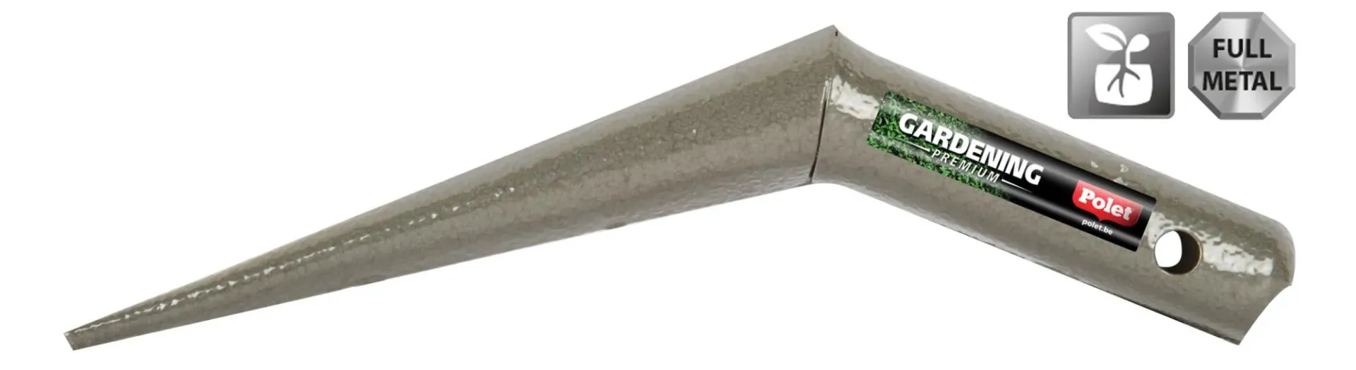 [122487] Plantoir à poireau metal Polet