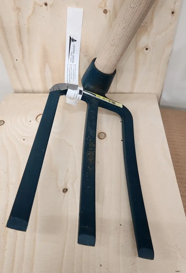 Croc 3 dents plates forgées XTRA + manche inclus 