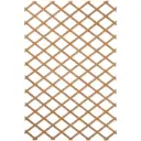 Treillis extensible 100 x 300 cm bois naturel