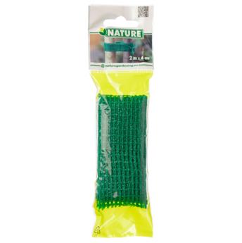 Ligature toile verte - 4 cm x 2 m - ligtaure verte / pc