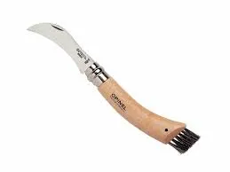 [143433] Opinel Couteau champignon N°08,inox/chêne,pochette,coffret.
