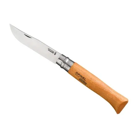 [143412] Opinel Couteau de poche N°12 Carbone, classic,bois, virobloc.
