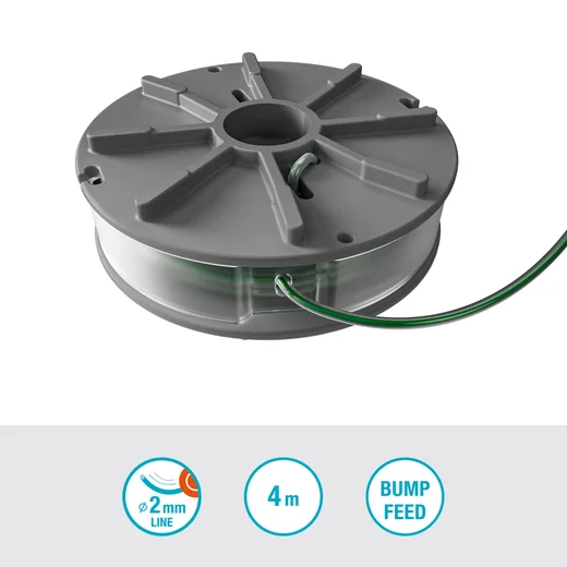 Gardena Cassette de fil de coupe 2 mm pour coupe-bordures PowerTrim 30/18V P4A