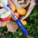 Opinel Couteau de Poche N°08 Bleu foncé,  Colorama, inox.