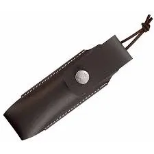 [143454] Opinel. Etui Alpine,synthétique,brun,passe-ceinture,N°07,8,9.
