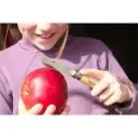 Couteau de Poche N°07 Junior: Mon Premier Opinel, arrondi avec manche hêtre.