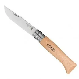 [143424] Opinel classic. Couteau de poche N°04, Inox; manche bois.