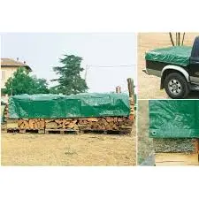 Bâche verte à œillets 2 x 3 m 90 gr / M²