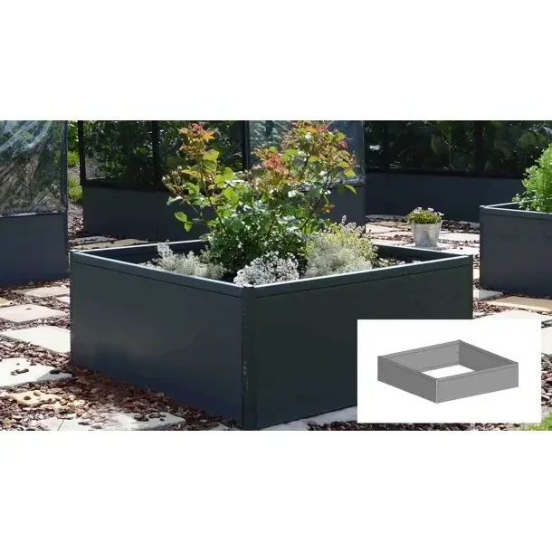 [113486] Growcamp potager carré Julie Ht 30 cm 120 / 120 cm FC6530