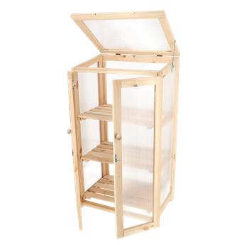 Serre Armoire Intérieur / Extérieur Green House en pin + polycarbonate