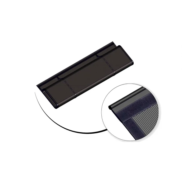 Growcamp filet rechange rail FC2557 ou FC2555 avec rail  pour toiture FC3020 + FC 3050