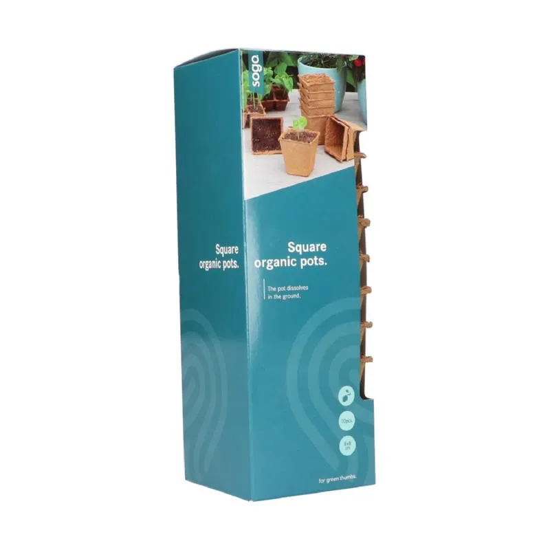 SOGO pot biodégradable 8cm 10pc