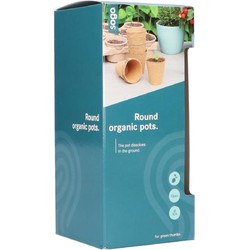SOGO pot biodégradable Carré 6cm 10pc