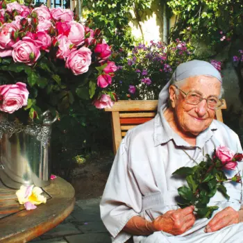 Rosier Soeur Emmanuelle® Pot  **Parfumé** Pot de 5 Litres