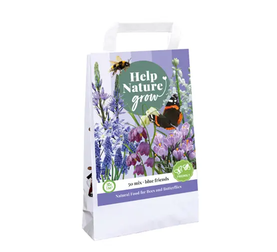 Bulbes mix Help nature Blue pour Abeilles et papillons  * 50 bulbes mixed