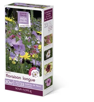 Prairie Fleurie 30 M² Longue floraison été