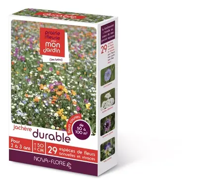 Jachère fleurie - durable 50 à 100 m²