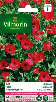Lin à grande fleur rouge ( Protecta C )