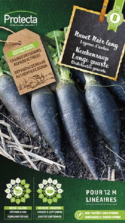 Navet noir long (Protecta)